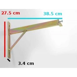 Support Au Mur 6 Vélos Avec Fixation Antivol -Vélo Soldes support au mur 6 velos avec fixation antivol full 4