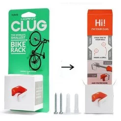 Support Au Mur Design Pour Vélo Hornit Clug Hybrid Noir Et Blanc -Vélo Soldes support au mur design pour velo hornit clug hybrid noir et blanc full 6