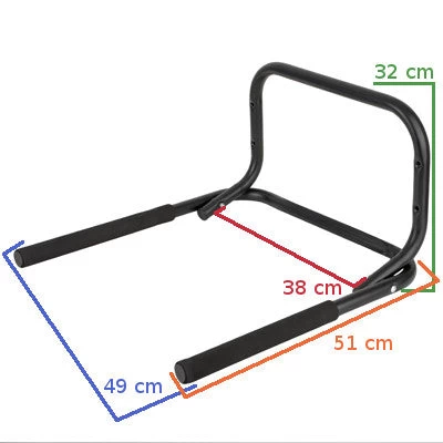 Support Mural Pour Rangement Vélo électrique - 2 Places 3 Support Mural Pour Rangement Vélo électrique - 2 Places – Image 3