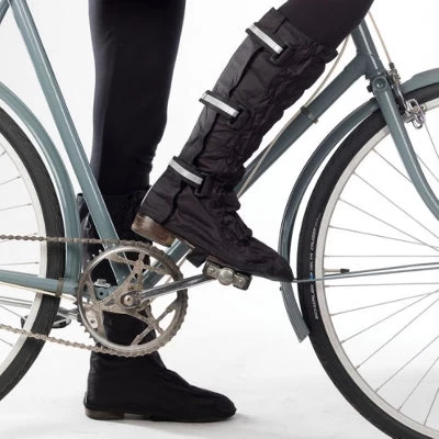 Sur Chaussures Leggits Imperméables Vélo Pour Femme - Noir 3 Sur Chaussures Leggits Imperméables Vélo Pour Femme - Noir – Image 3