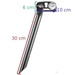 Tige De Selle Réglable Futura Ergotec -Vélo Soldes tige de selle reglable futura ergotec full 6