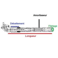 Uno Tige De Selle Suspendue 27,2 Mm Pour Vélo -Vélo Soldes tige de selle suspendue 27 2 mm pour velo full 4