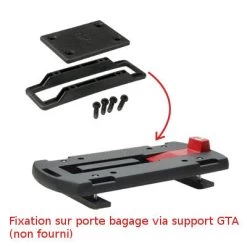 Top Case Klickfix Bike Box GTA Sur Porte Bagage Vélo -Vélo Soldes top case klickfix bike box gta sur porte bagage velo full 5