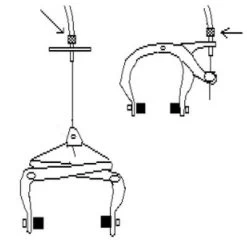 Point Vis De Réglage De Cable De Frein De Vélo -Vélo Soldes vis de reglage de cable de frein de velo full 3
