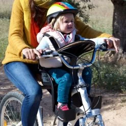 WeeRide DeLuxe Siège Enfant Avant Pour Vélo -Vélo Soldes weeride deluxe siege enfant avant marron pour velo full 5